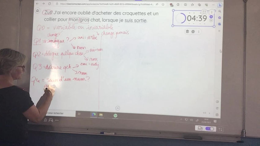 Cours en classe utiliser larbre de décision pour identifier la